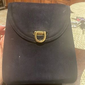 Vintage Crossbody Bag Frenchy of Cali Suede